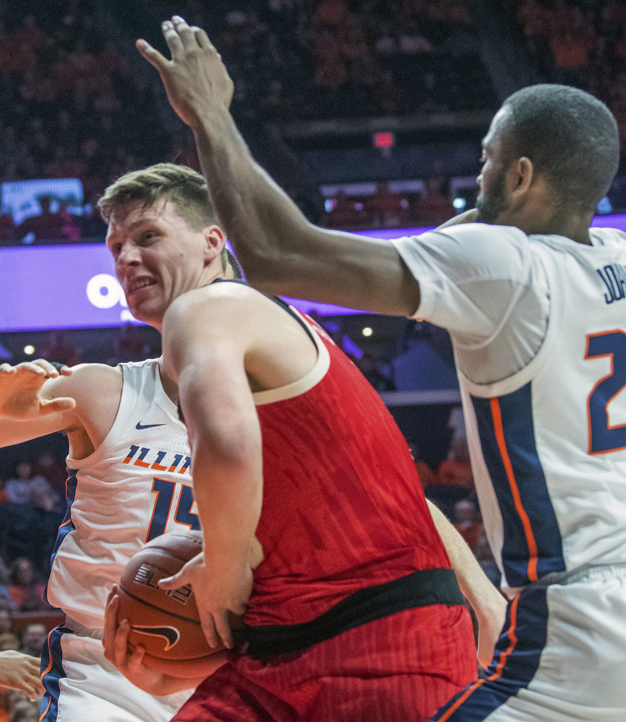 Nebraska Illinois Basketball